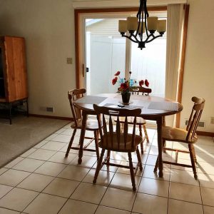 open floor design for short term furnished housing